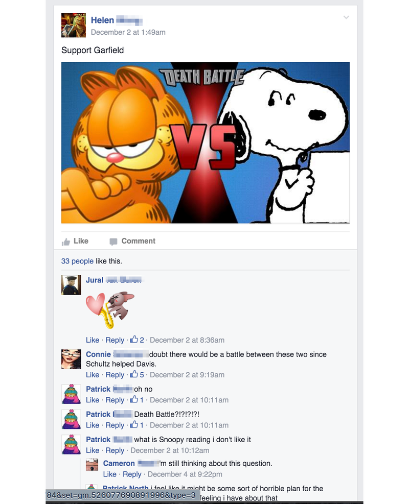 Illustration for article titled This Private Garfield Facebook Group Is the Last Irony-Free Place on the Internet